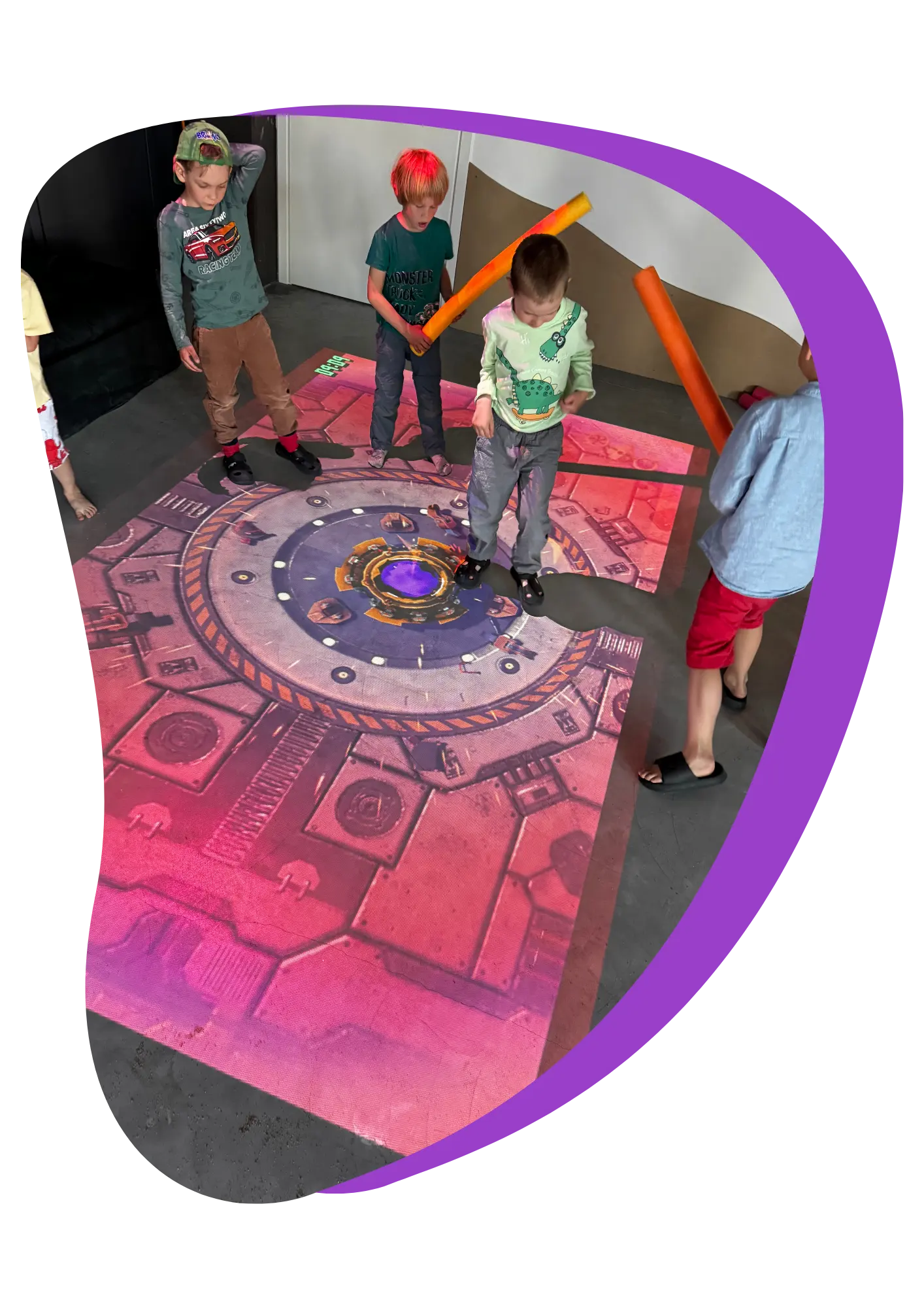 Liitreaalsus põrandal